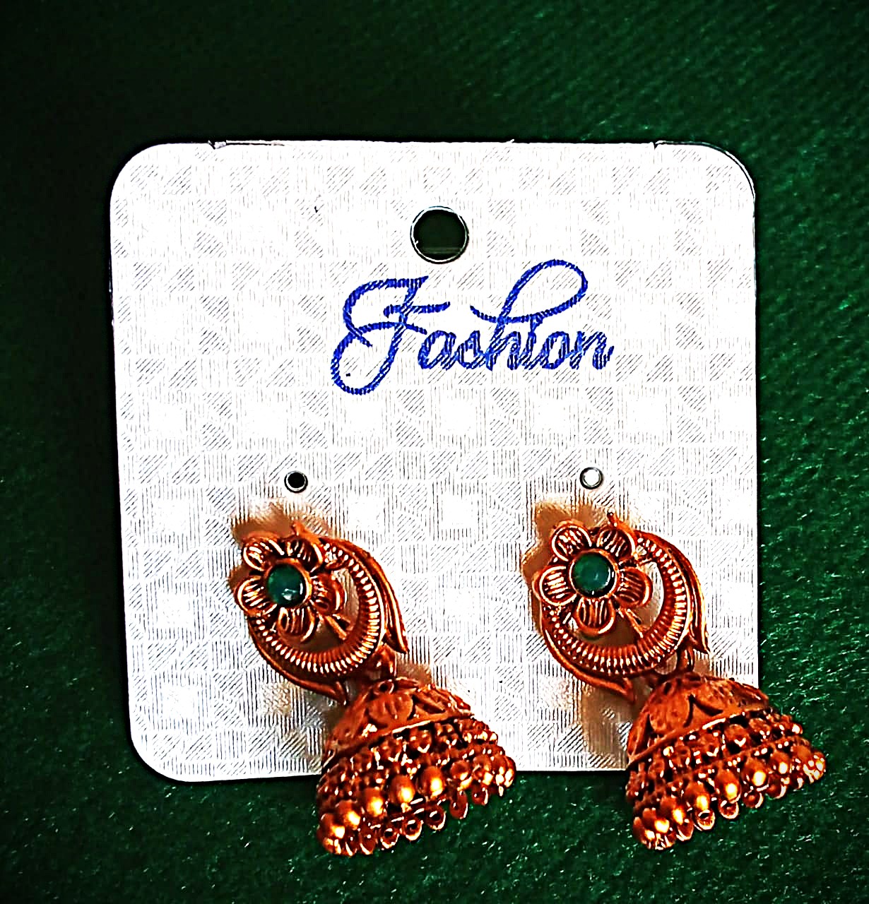 Oxidized Studded Earrings